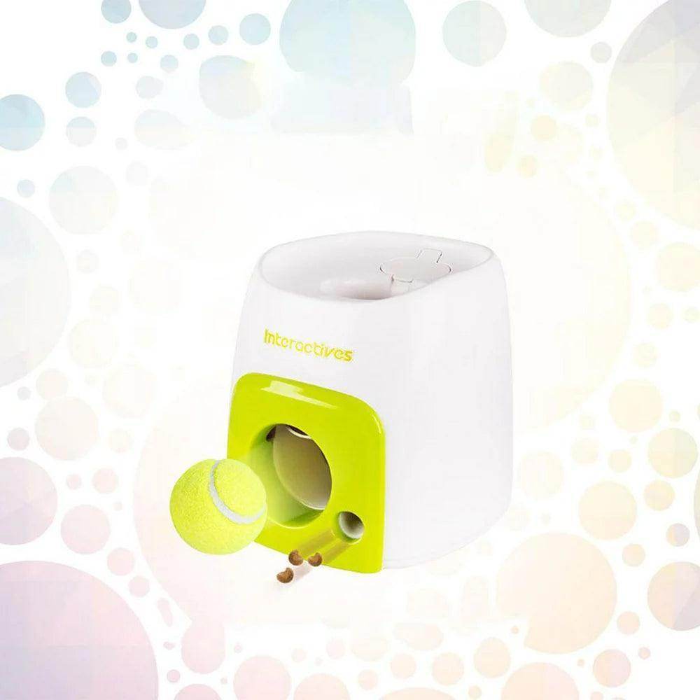 Pet Dog Interactive Toys Tennis Ball Launcher for Small to Large - Simply Petastic