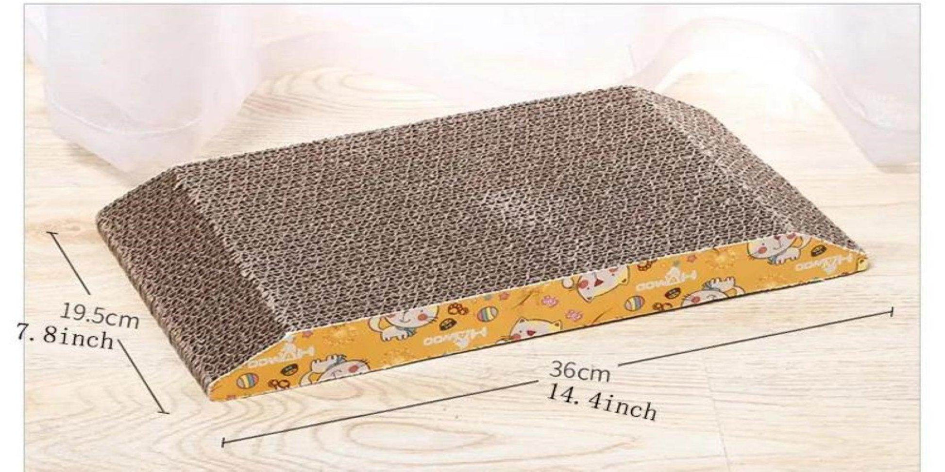 Eco-Friendly Cardboard Scratch Pad Cat Toy - Simply Petastic
