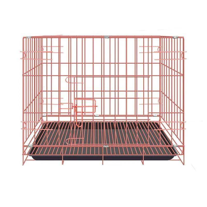 Real Fort Foldable Steel Wire Mesh Cage Popular Products Crate Dog Kennel for Outdoor - Simply Petastic