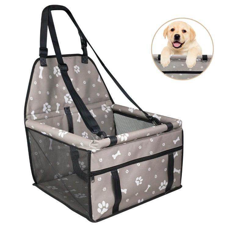Waterproof Collapsible Folding Safety Sturdy Pet Puppy Dog Cat Car Booster Seat Safety Box Seat Belt - Simply Petastic