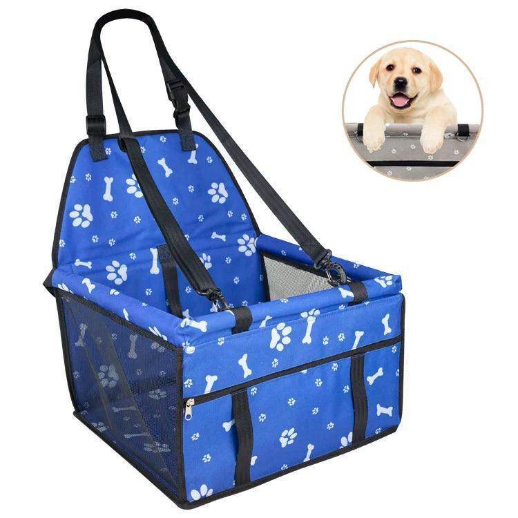 Waterproof Collapsible Folding Safety Sturdy Pet Puppy Dog Cat Car Booster Seat Safety Box Seat Belt - Simply Petastic
