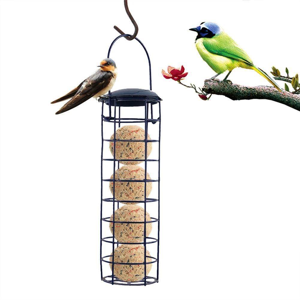 Bird Feeder Dumpling Grease Ball Outdoor Tree Hanging Bird Feeder Food Dispenser For For The Year-round Feeding Small Wild Birds - Simply Petastic