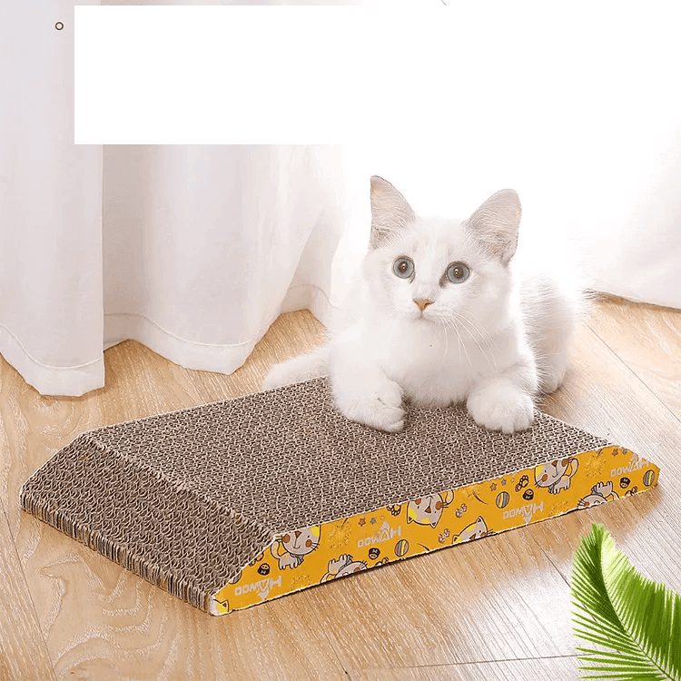 Eco-Friendly Cardboard Scratch Pad Cat Toy - Simply Petastic