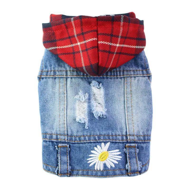 Cute denim dog jacket - Simply Petastic