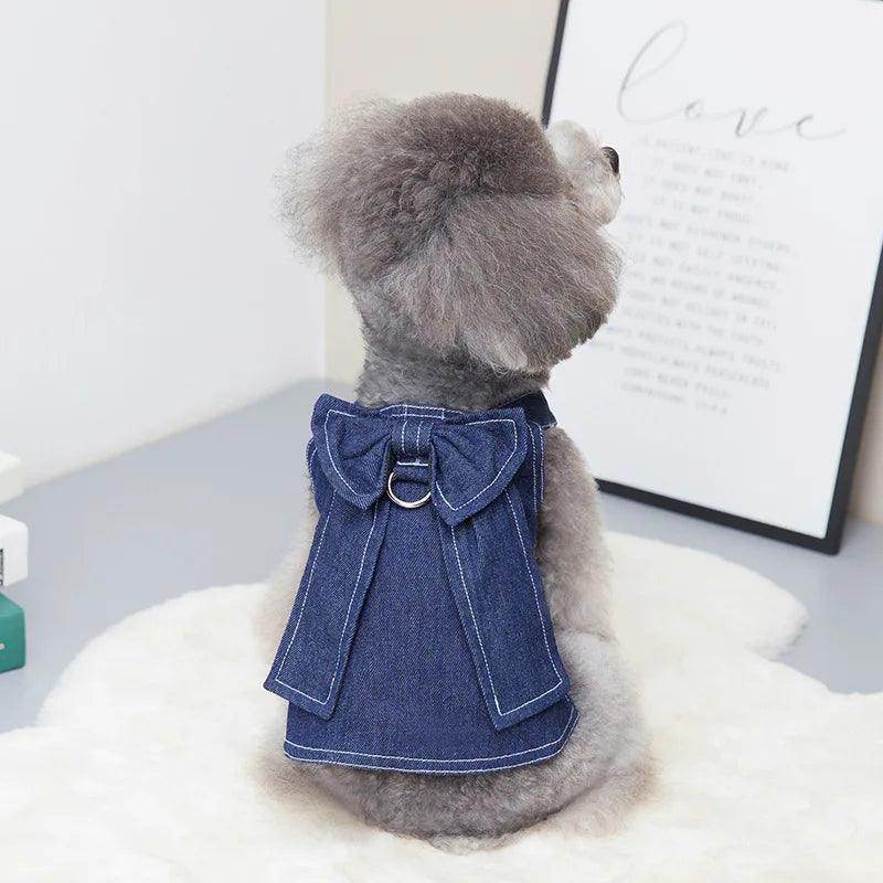 Fashion Denim Skirt Pet Harness For - Simply Petastic