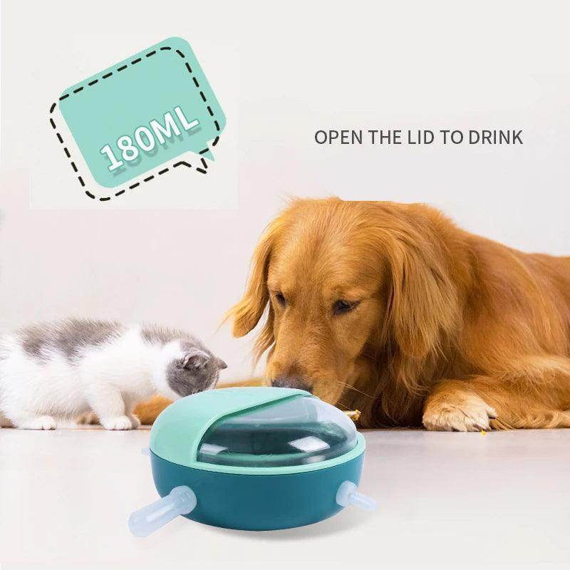 Silicone Puppy Kitten Feeder Nursing 180ml Milk Bowl With 4 Nipple Bionic Self Feeding Device for Baby Pet Prevent Milk - Simply Petastic