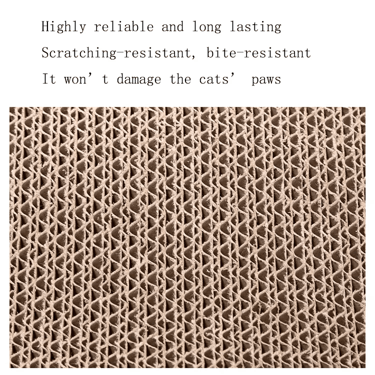 Eco-Friendly Cardboard Scratch Pad Cat Toy - Simply Petastic