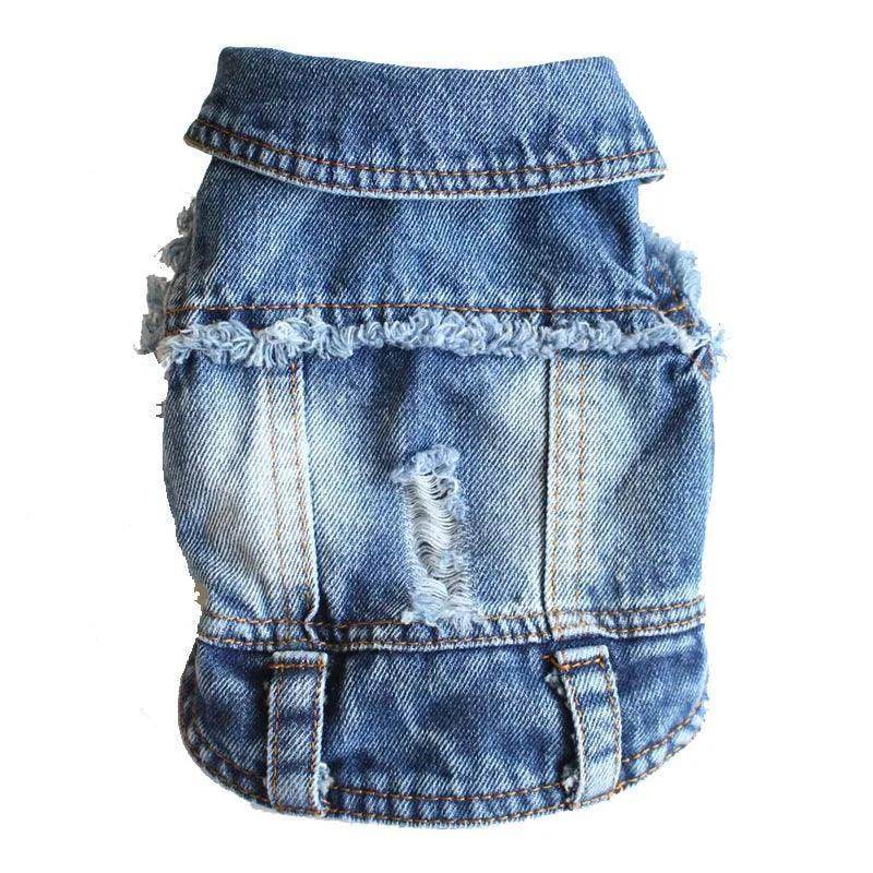 Cute denim dog jacket - Simply Petastic