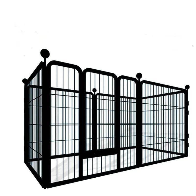 420 5 Sizes Medium Large Dog Fence Square Tube Multifunctional Dog Outdoor Play Pen Pet Cages - Simply Petastic