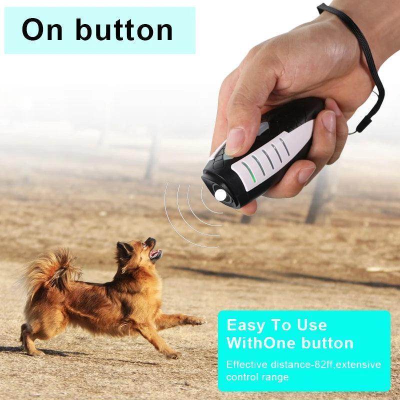 Ultrasonic deterrent Anti Barking Control Device Use Dog Bark Control with 3 Stimulation Buttons - Simply Petastic