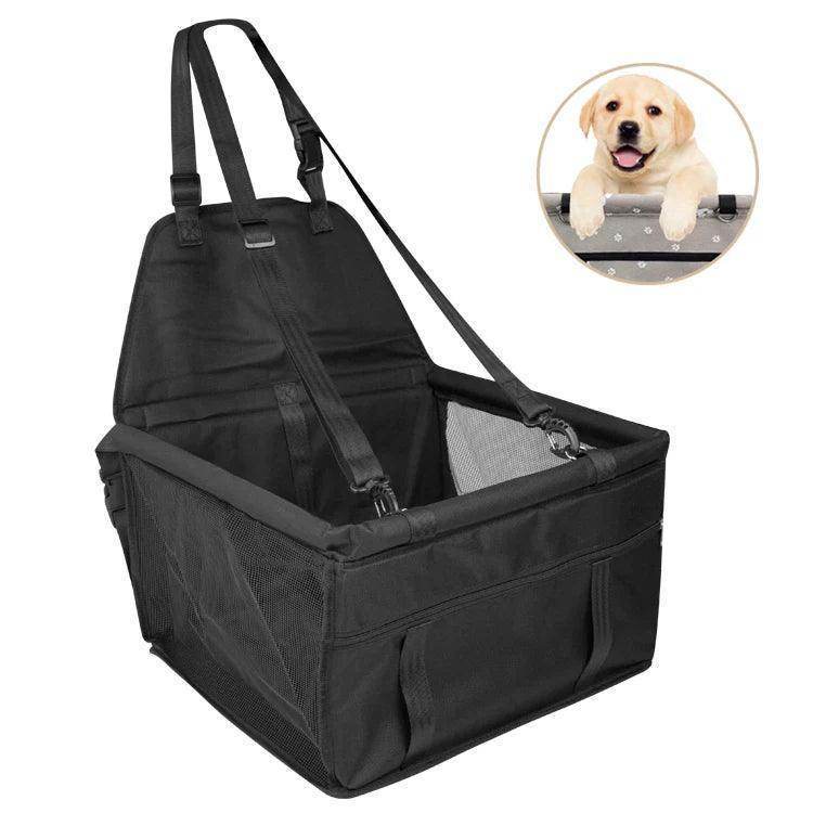 Waterproof Collapsible Folding Safety Sturdy Pet Puppy Dog Cat Car Booster Seat Safety Box Seat Belt - Simply Petastic