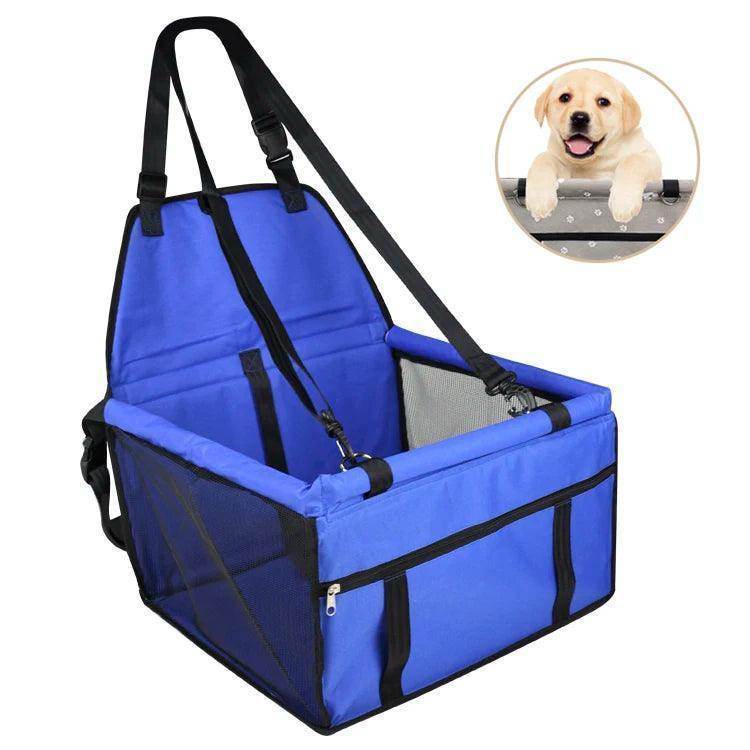 Waterproof Collapsible Folding Safety Sturdy Pet Puppy Dog Cat Car Booster Seat Safety Box Seat Belt - Simply Petastic