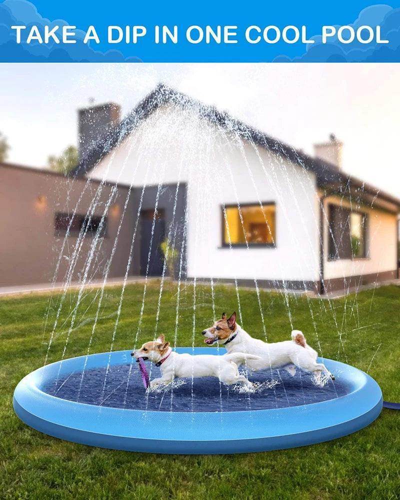 Pet Sprinkler Pad Play Cooling Mat - Simply Petastic
