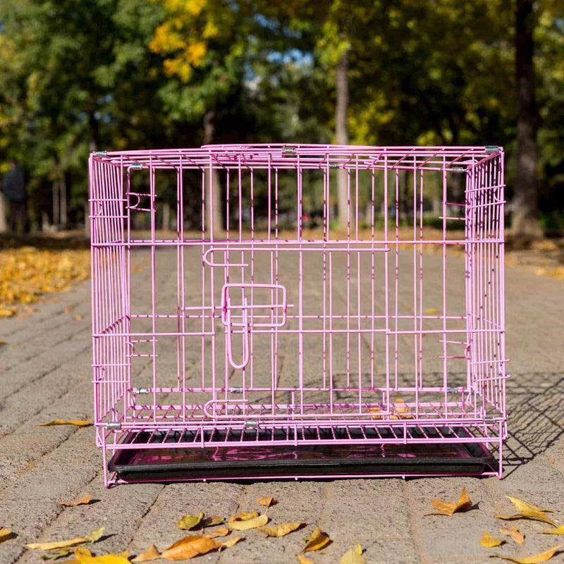 Real Fort Foldable Steel Wire Mesh Cage Popular Products Crate Dog Kennel for Outdoor - Simply Petastic