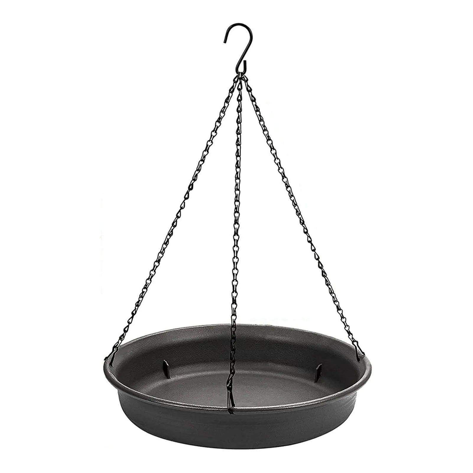 Hanging Bird Feeder Outdoor Bath Tray Bird Water Drinker Outdoor Feeder Garden Yard Decoration Plastic Bird Feeder Pet Supplies - Simply Petastic