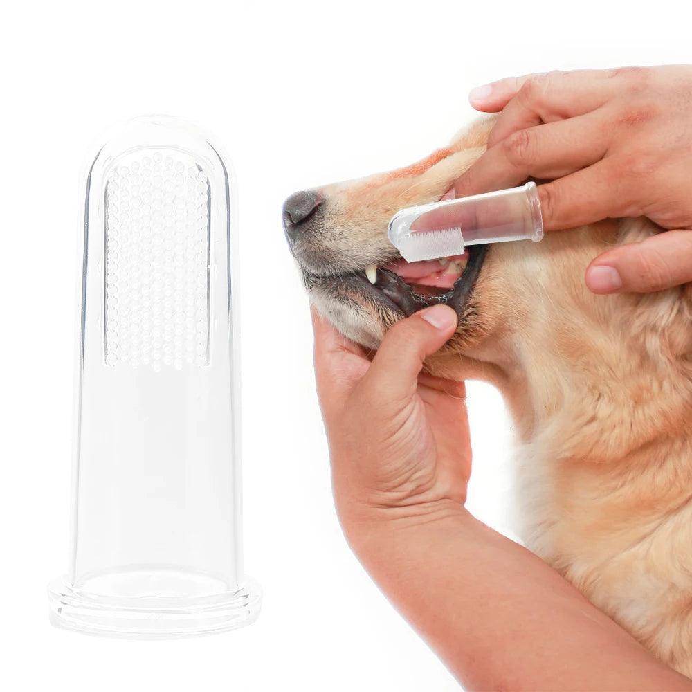 Dog Super Soft Pet Finger Toothbrush - Simply Petastic