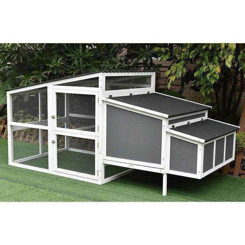 Chicken Hen House Outdoor Pen Hutch Enclosure - Simply Petastic
