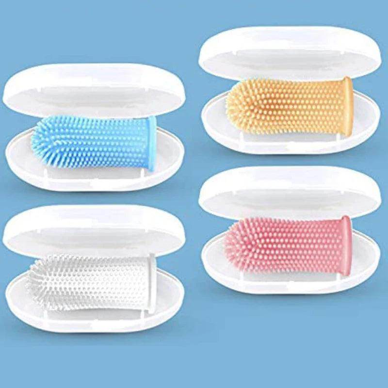 Dog Super Soft Pet Finger Toothbrush - Simply Petastic