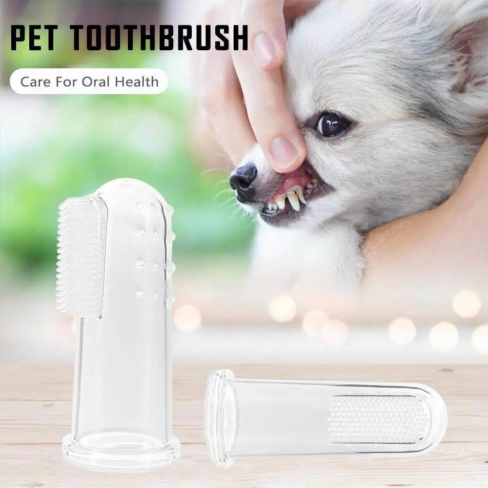 Dog Super Soft Pet Finger Toothbrush - Simply Petastic