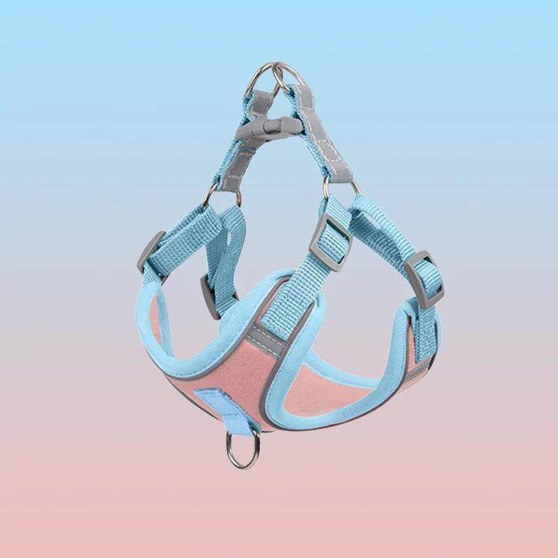 Adjustable Breathable Pet Harness And Leash Set - Simply Petastic