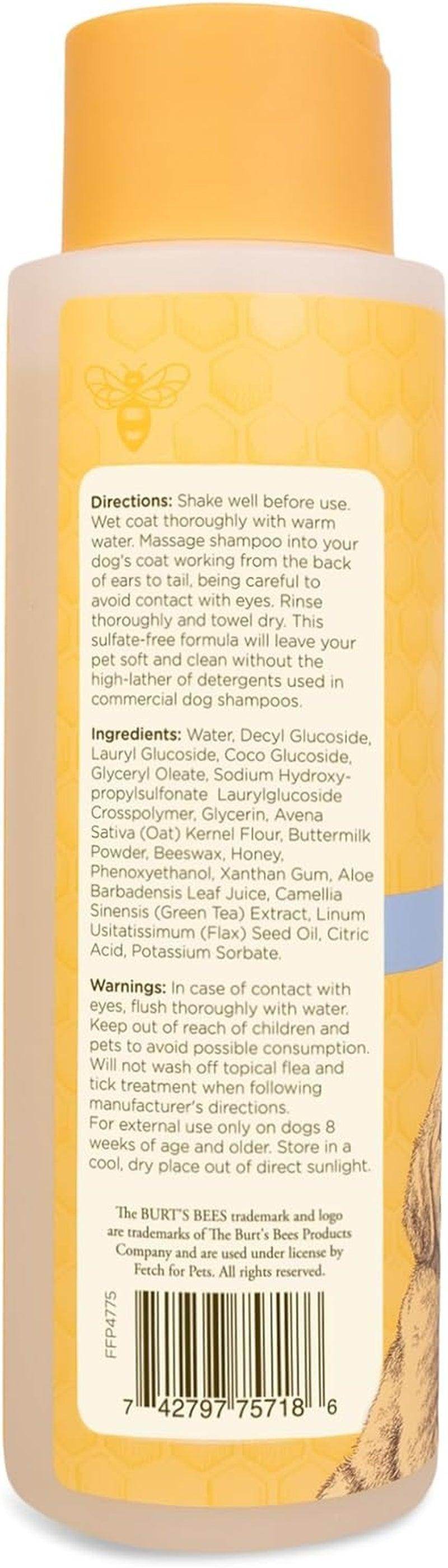 Puppies Natural Tearless 2 in 1 Shampoo and Conditioner - Made with Buttermilk and Flax Seed Oil - Best Tearless Puppy Shampoo for Gentle Skin and Coat - Made in USA, 16 Oz - Simply Petastic