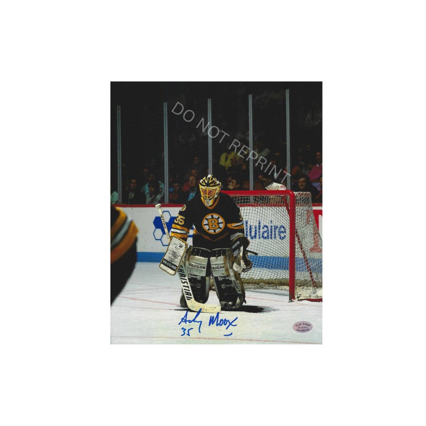 Andy Moog Boston Bruins Autographed 8x10 Photo Art Print W/ Frame