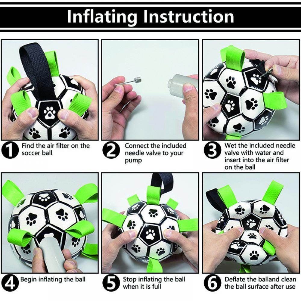 Dog Balls Indestructible Dog Soccer Ball - Simply Petastic