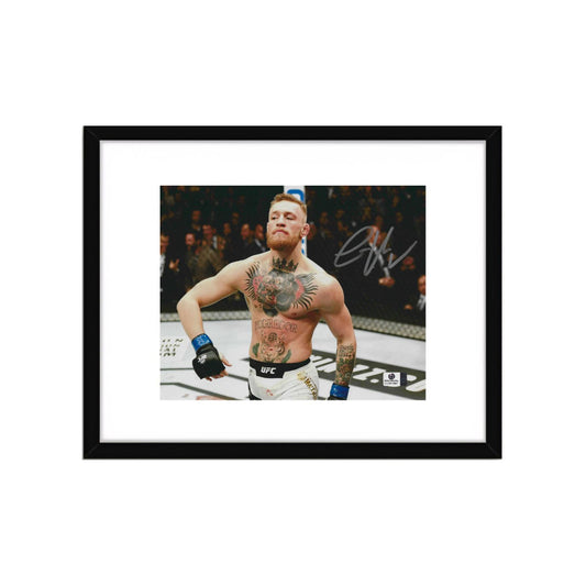 Conor McGregor UFC Autographed 8x10 Art Print w/ Frame A