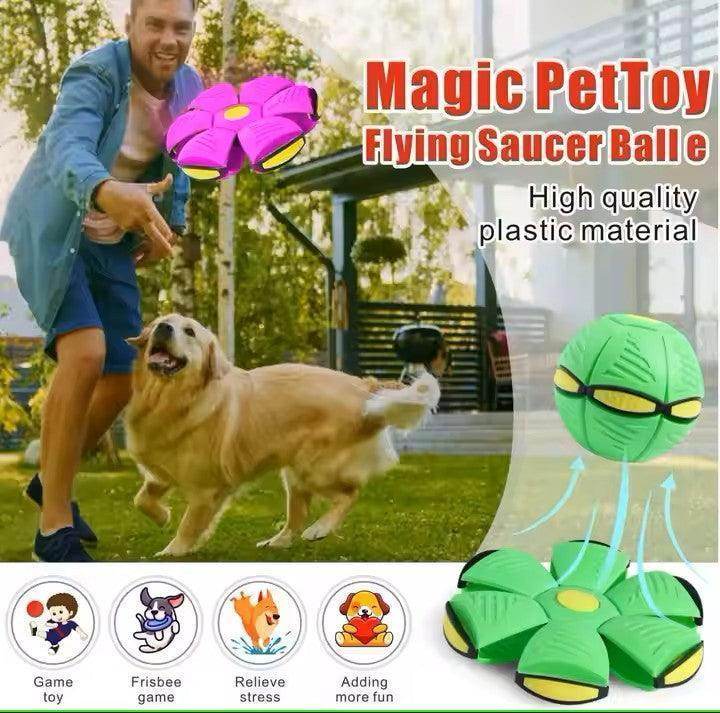 Dog Flying Saucer Ball - Simply Petastic