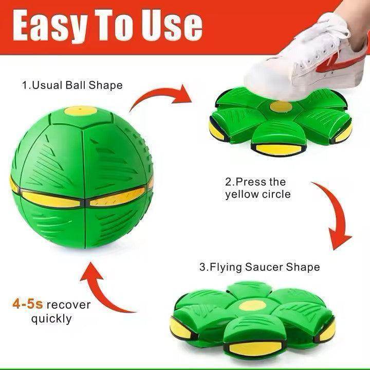 Dog Flying Saucer Ball - Simply Petastic