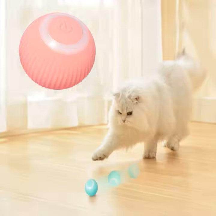 USB Rechargeable Automatic Rolling Smart Cat Ball - Simply Petastic