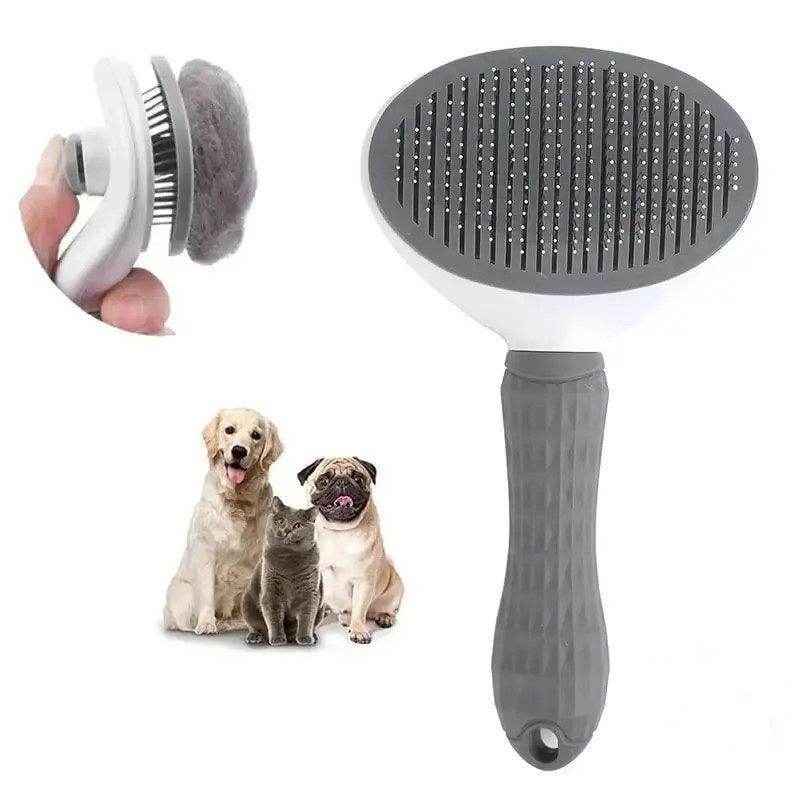 Ergonomic Brush for Effortless Pet Grooming - Simply Petastic