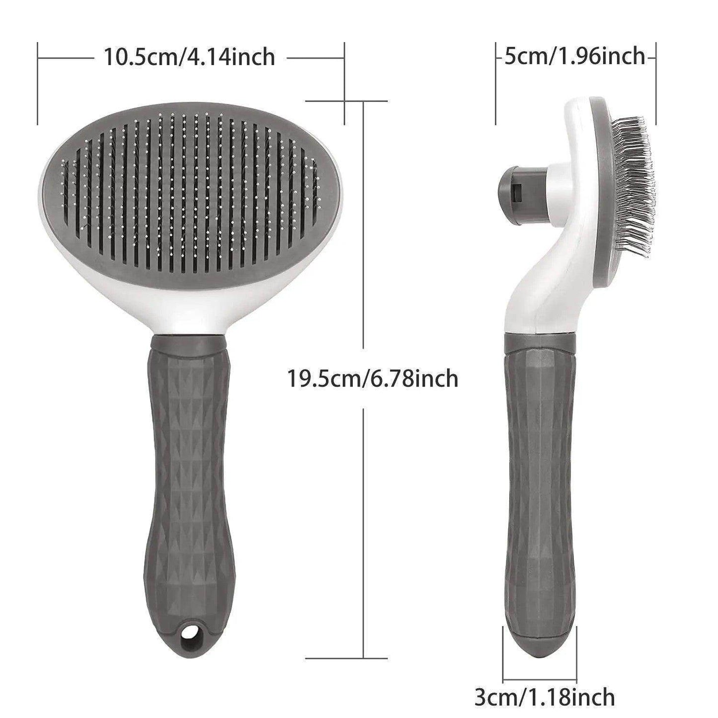 Ergonomic Brush for Effortless Pet Grooming - Simply Petastic