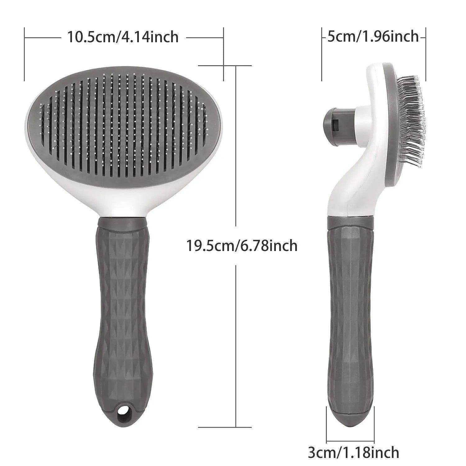 Ergonomic Brush for Effortless Pet Grooming - Simply Petastic