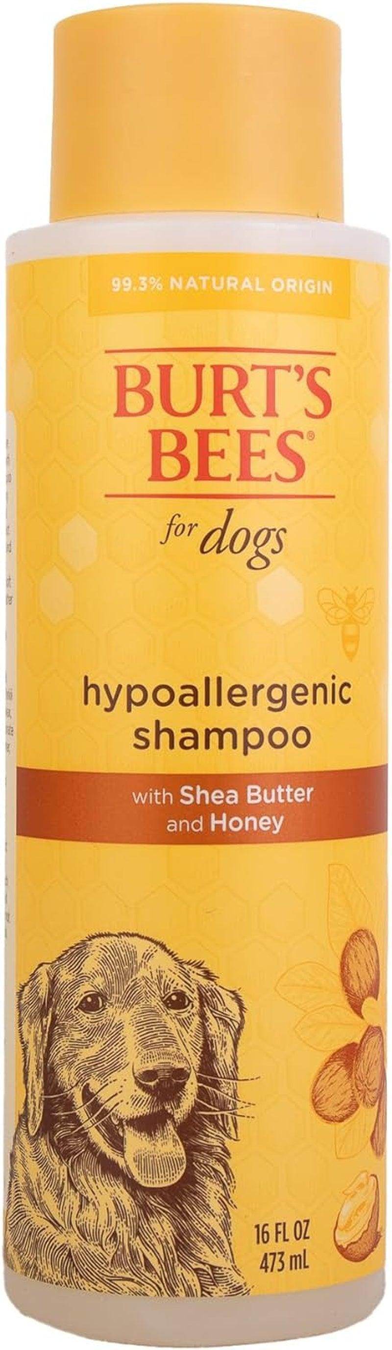 Natural Hypoallergenic Shampoo with Shea Butter and Honey for All Dogs and Puppies with Dry or Sensitive Skin | Made in the USA | 16 Ounces - Simply Petastic