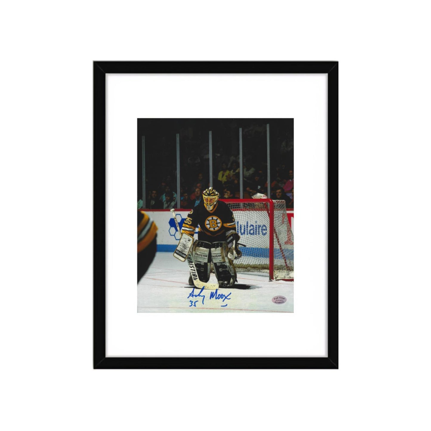 Andy Moog Boston Bruins Autographed 8x10 Photo Art Print   No Frame