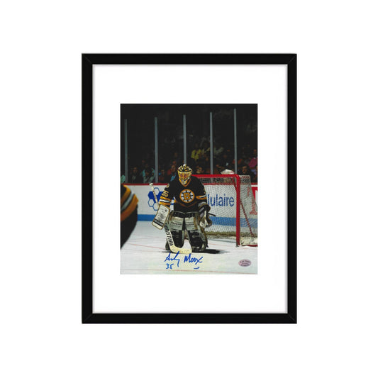 Andy Moog Boston Bruins Autographed 8x10 Photo Art Print   No Frame