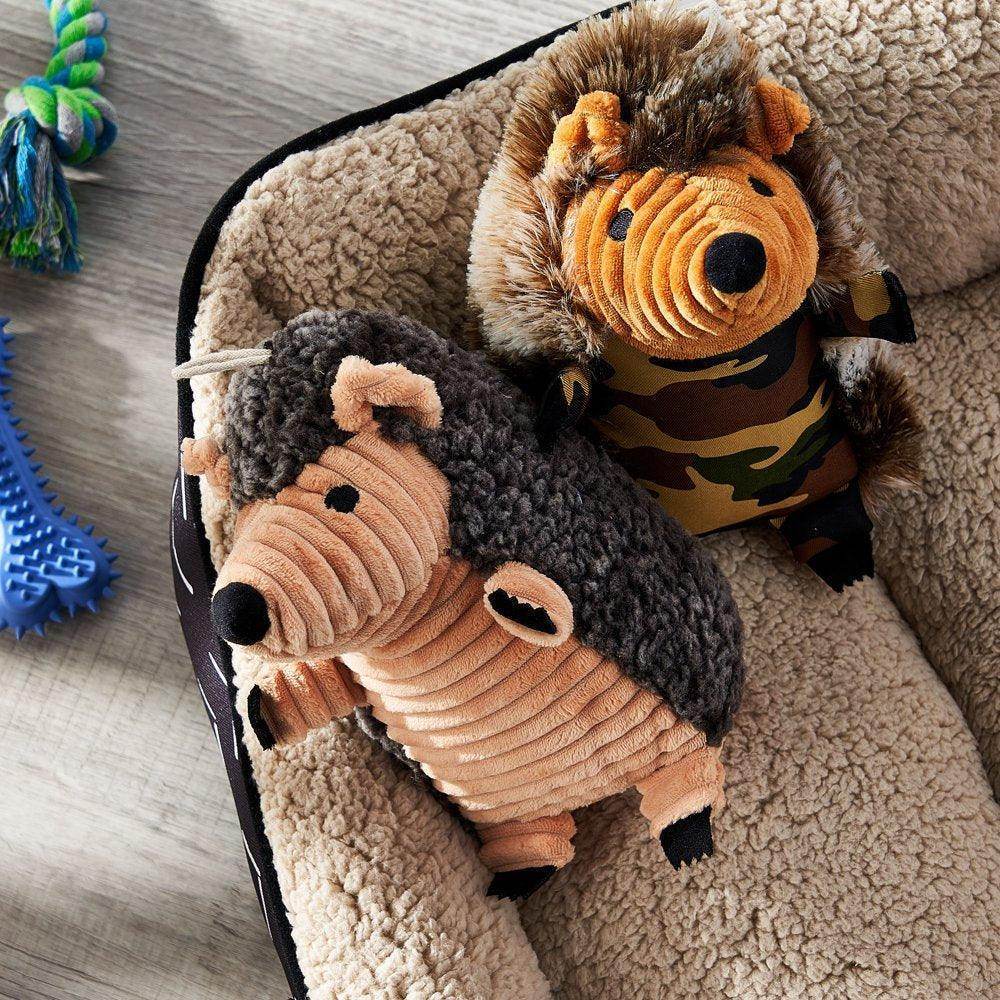Cozy Buddy 7.5 Inch Hedgehog Dog Toy, Chew Level 2 - Simply Petastic