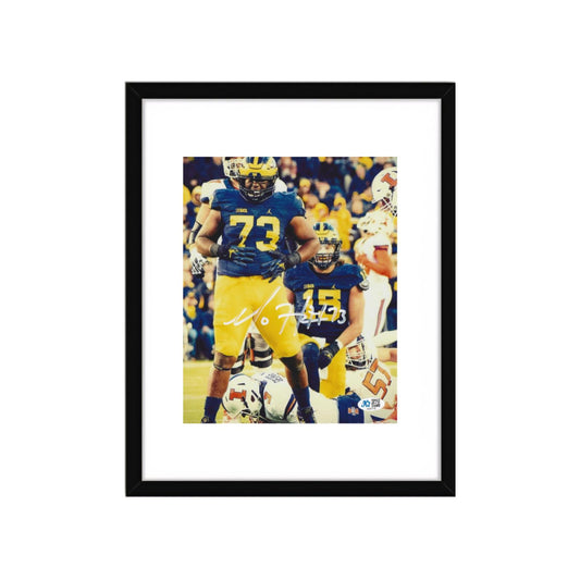 MAURICE HURST Michigan State SIGNED 8X10 PHOTO Art Print   No Frame
