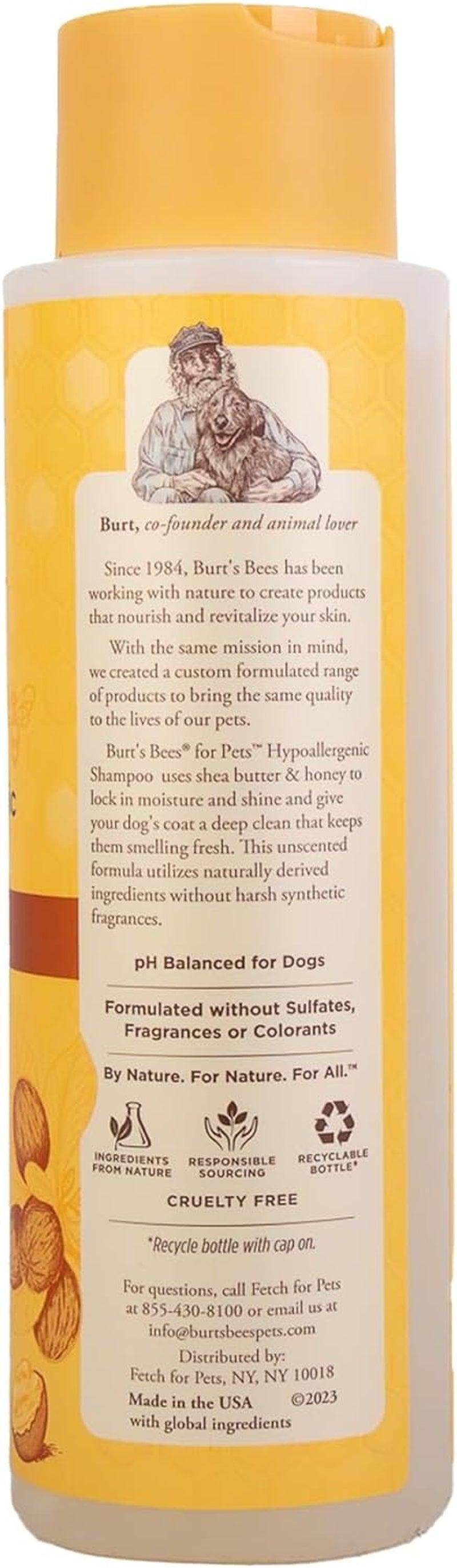 Natural Hypoallergenic Shampoo with Shea Butter and Honey for All Dogs and Puppies with Dry or Sensitive Skin | Made in the USA | 16 Ounces - Simply Petastic