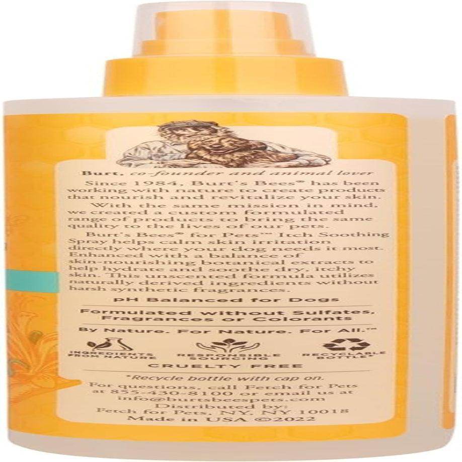 Natural Itch Soothing Spray with Honeysuckle | Best Anti-Itch Spray for Dogs with Itchy Skin | Cruelty Free, Sulfate & Paraben Free - Made in the USA, 10 Oz - Simply Petastic