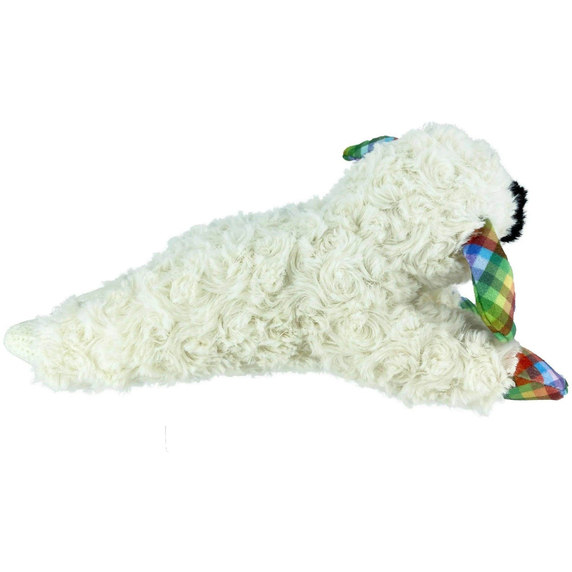 Medium Plaid Lamb Chop Plush Toy - Simply Petastic