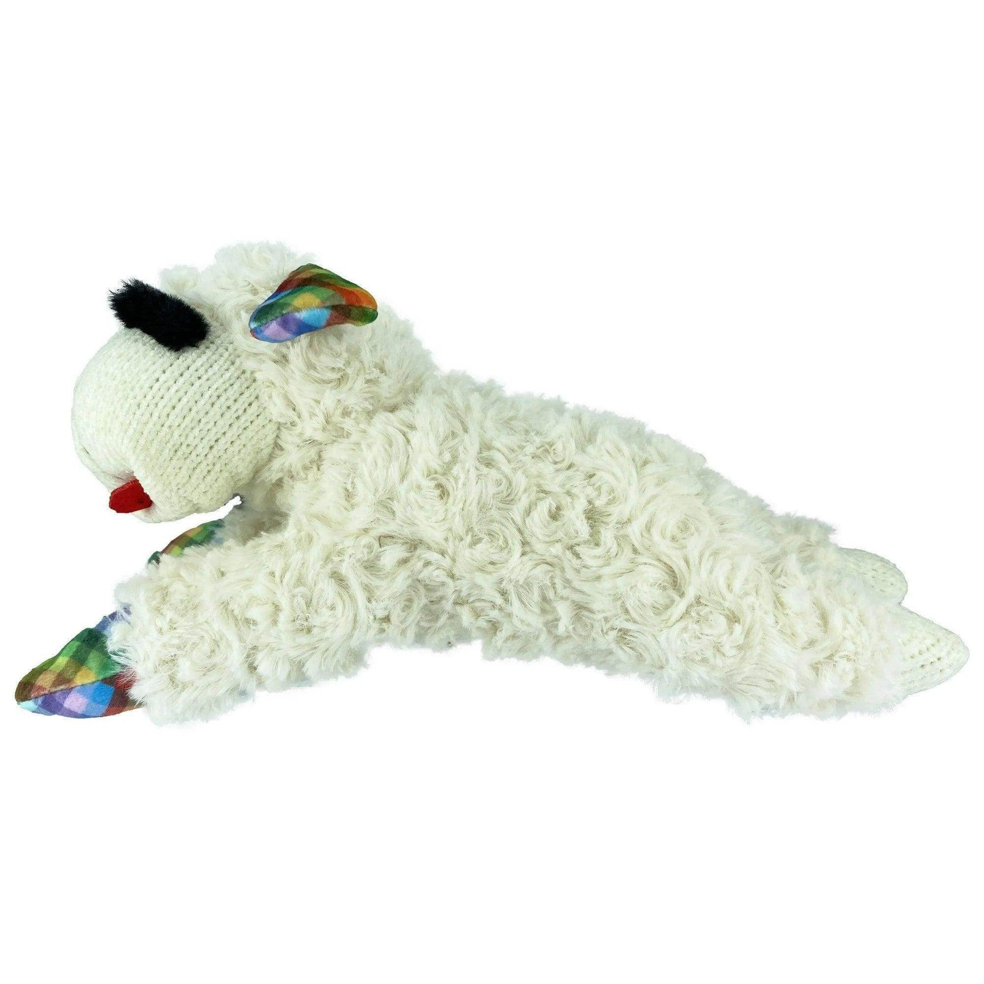 Medium Plaid Lamb Chop Plush Toy - Simply Petastic
