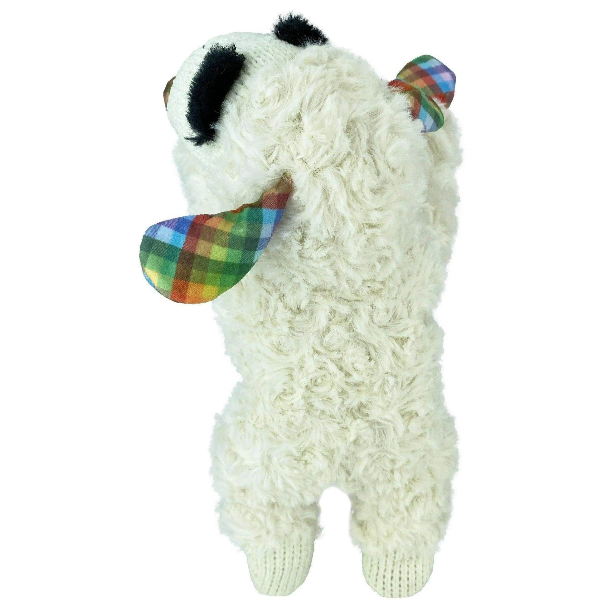 Medium Plaid Lamb Chop Plush Toy - Simply Petastic