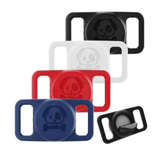 Air Tag Dog And Cat Collar Holder Water Proof Shock Proof Silicone Anti loss GPS Pet Accessory