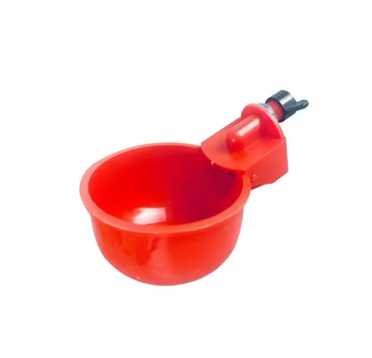 Automatic Water Cups Poultry Drinker Waterer Chicken Duck Quail Drinking Feeders
