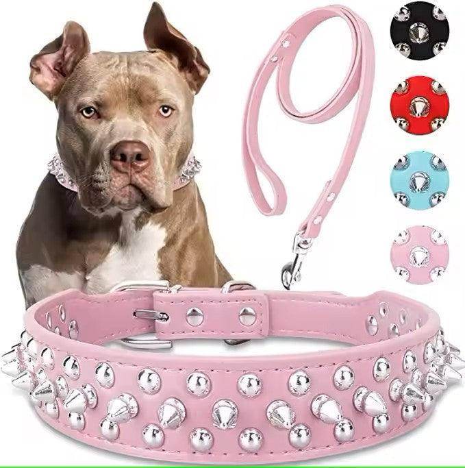 Spike Studded Dog Collar - Simply Petastic