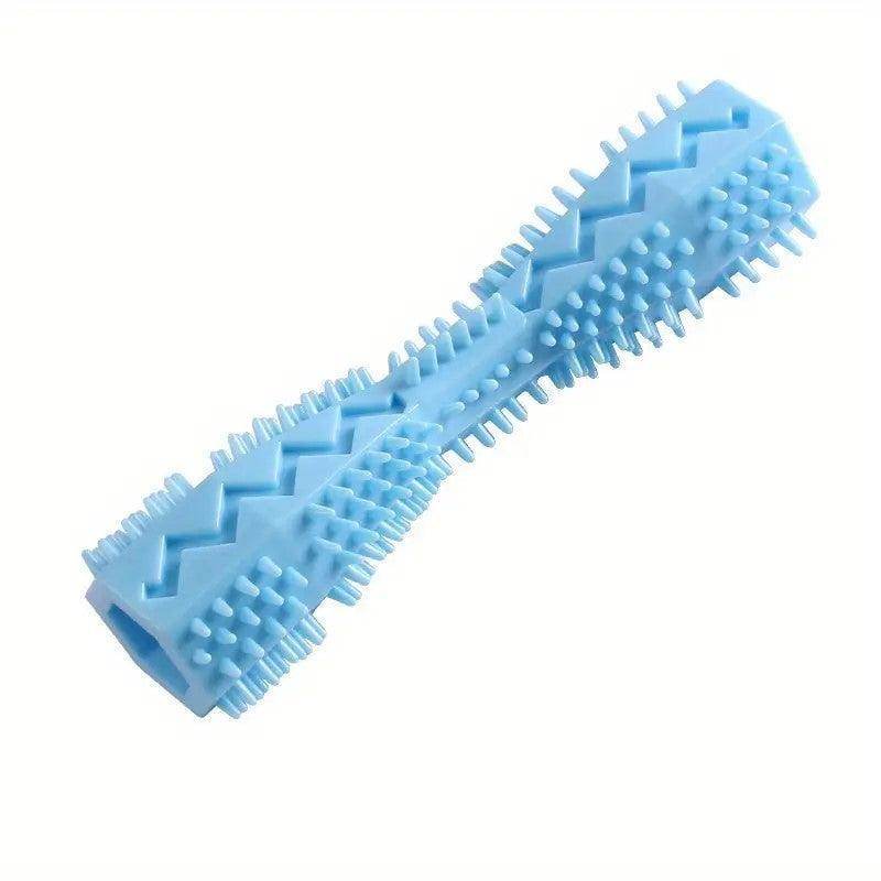Dog Puppy Silicone Treat Dispensing Chew Teeth Cleaning Stick Bone Toy - Simply Petastic
