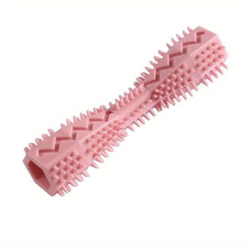 Dog Puppy Silicone Treat Dispensing Chew Teeth Cleaning Stick Bone Toy - Simply Petastic
