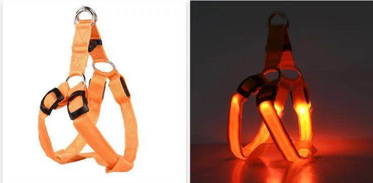 L.E.D. Glow Dog Harness - Simply Petastic
